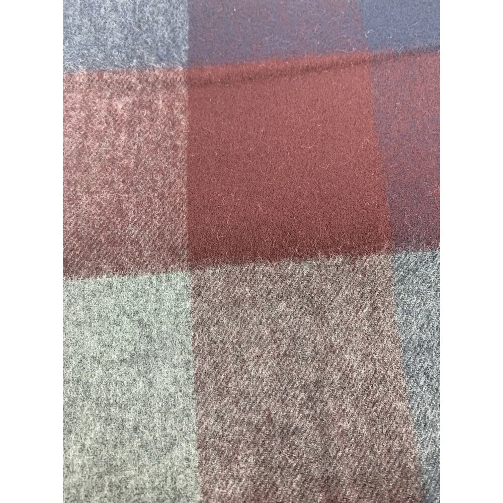 Stafford Mens Scarf Fringe Warm Soft Business Casual Fleece Plaid Flannel NEW